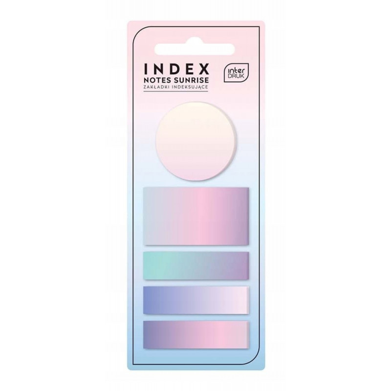ZAKŁADKA IND MIX WZÓR 25K 5SZT SUNRISE