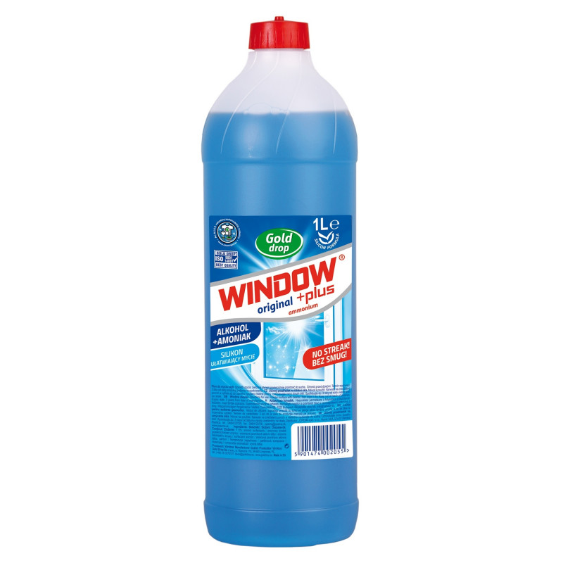 PŁYN DO SZYB WINDOW AMONIAK 1L ZAPAS