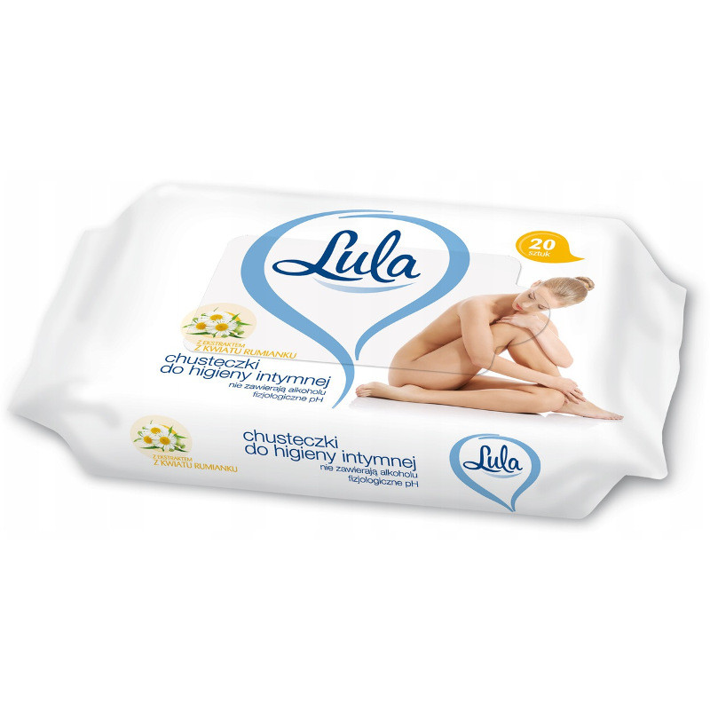 CHUSTECZKI DO HIGIENY INTYMNEJ LULA 20SZT