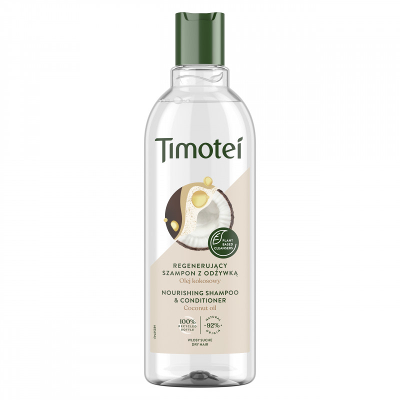 SZAMPON DO WŁOSÓW TIMOTEI 2W1 PIELĘGNACJA 400ML
