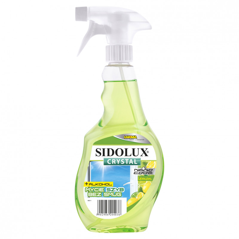 PŁYN DO MYCIA SZYB SIDOLUX ROZPYLACZ LEMON 500ML
