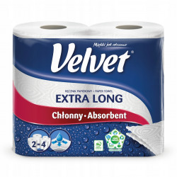 RĘCZNIK VELVET BIAŁY A2SZT