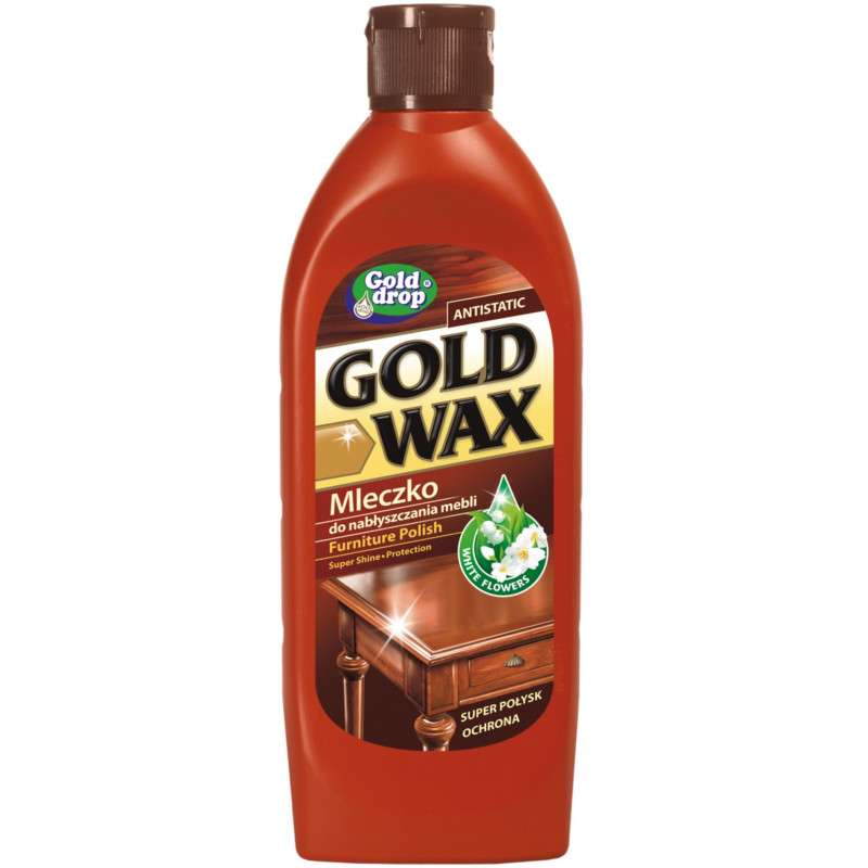 MLECZKO DO NAB. MEBLO GOLD WAX 250ML