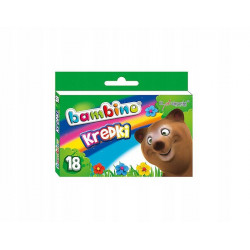 KREDKI BAMBINO 18 KOL PUDEŁKO