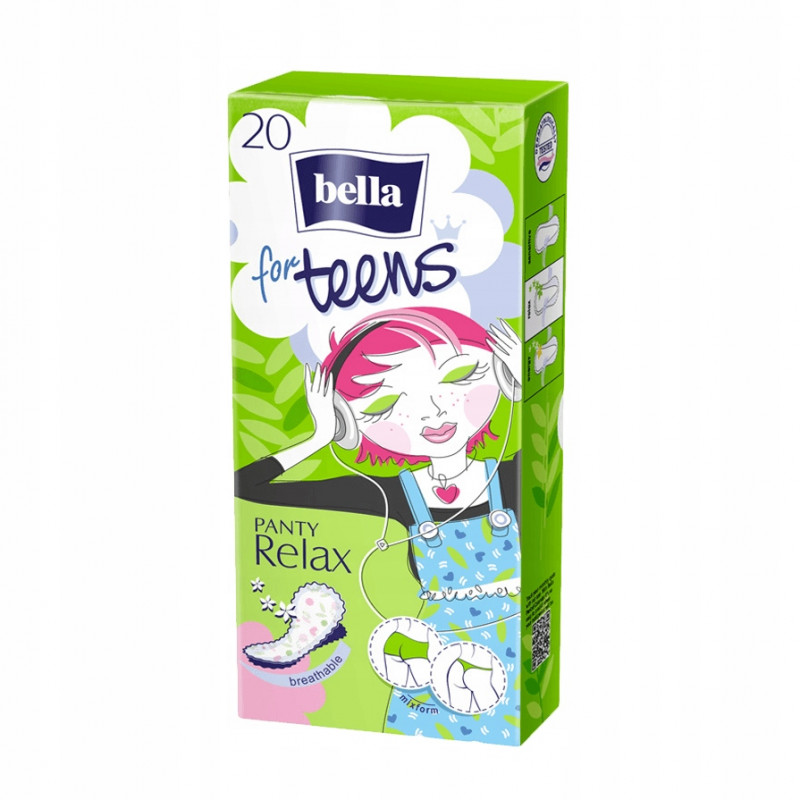 WKŁADKI  BELLA PANTY FOR TEENS RELAX 20SZT