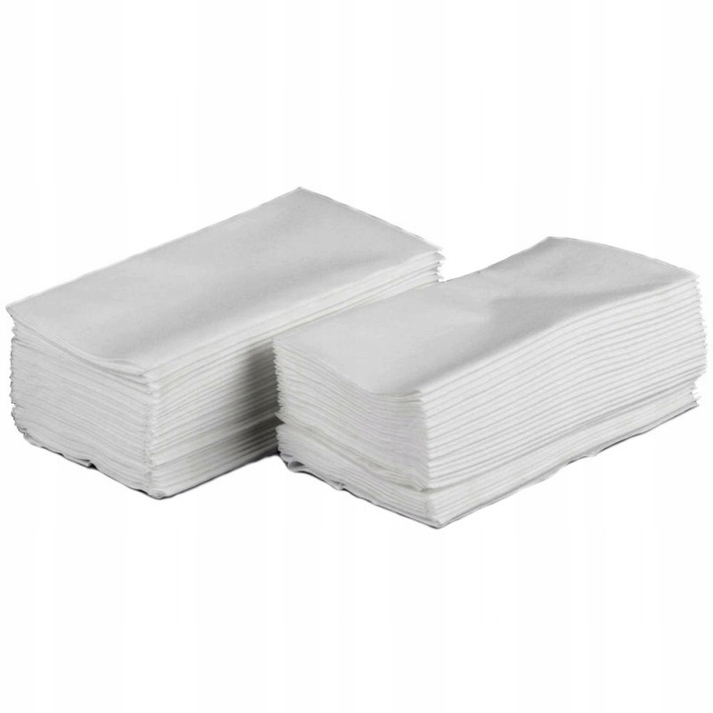 SERWETKA 1/8 CLARINA BIALA 500SZT 33X33