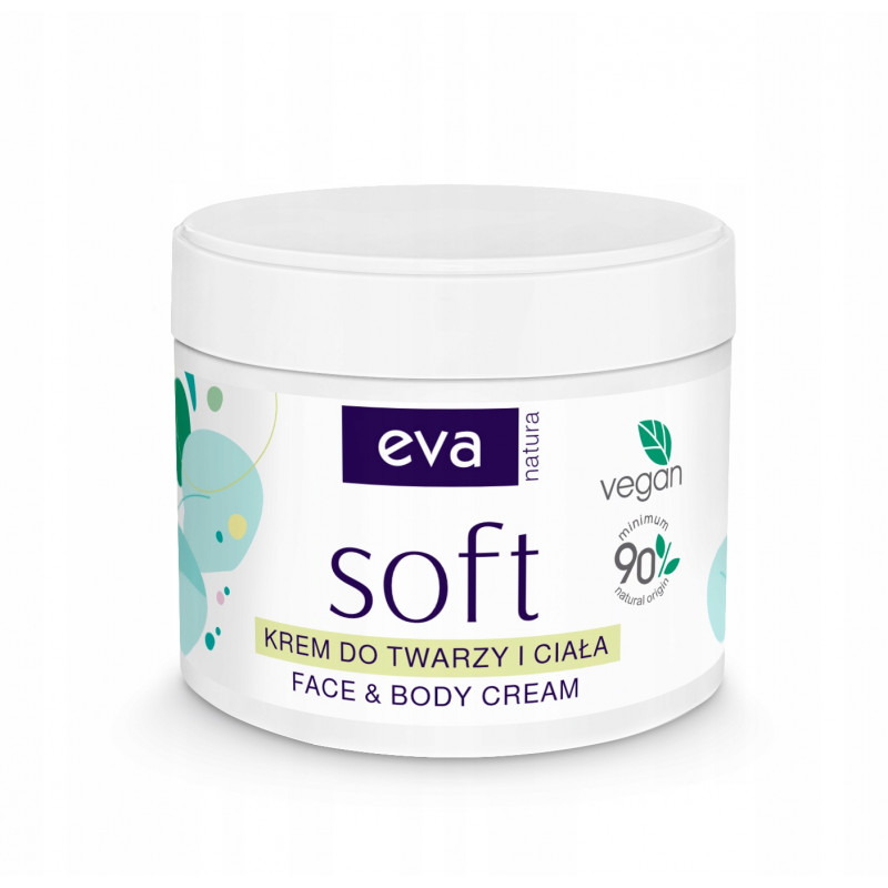 KREM DO TWARZY I CIALA EVA  SOFT 300ML