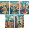 ZESZYT HERLITZ RETRO CITY A4 80K 70G