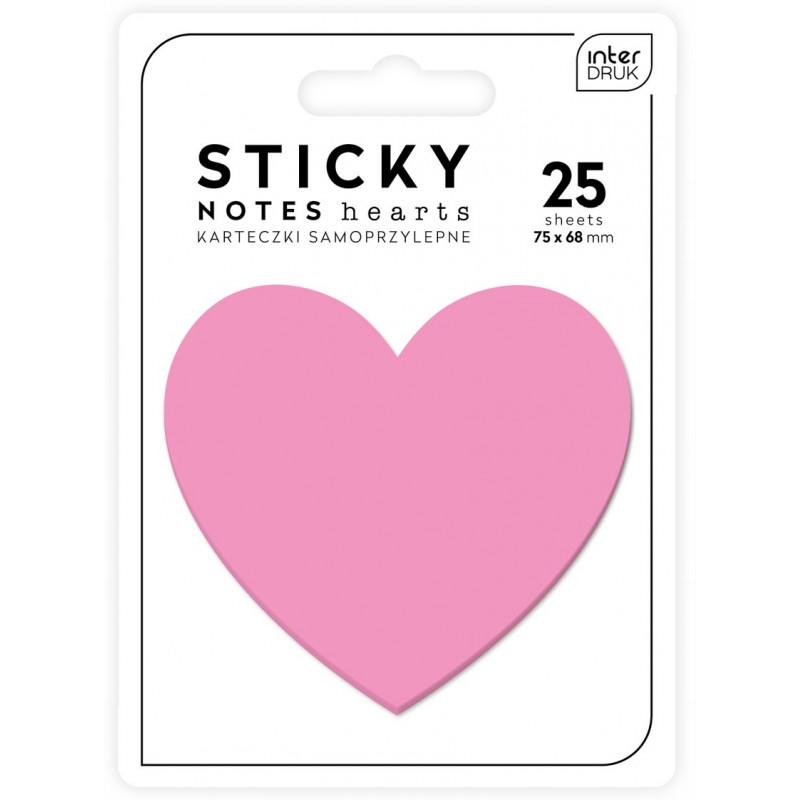 NOTES SPRZYLEPNY 75X68 HEARTS INTER