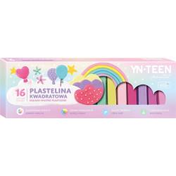 PLASTELINA 16 KOL PASTEL...