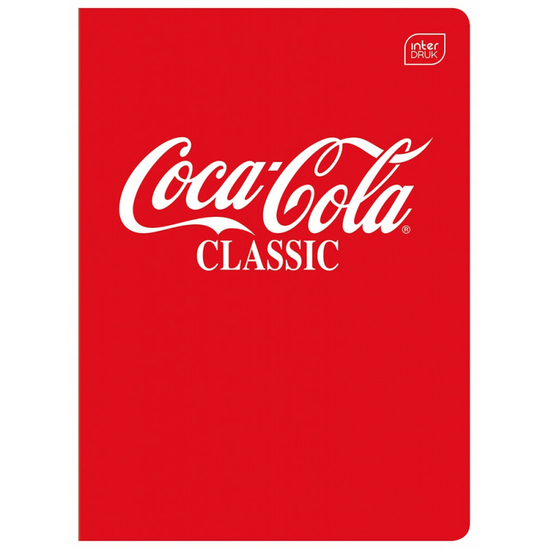 ZESZYT A5/60K LINIA 70G COCA COLA INTER