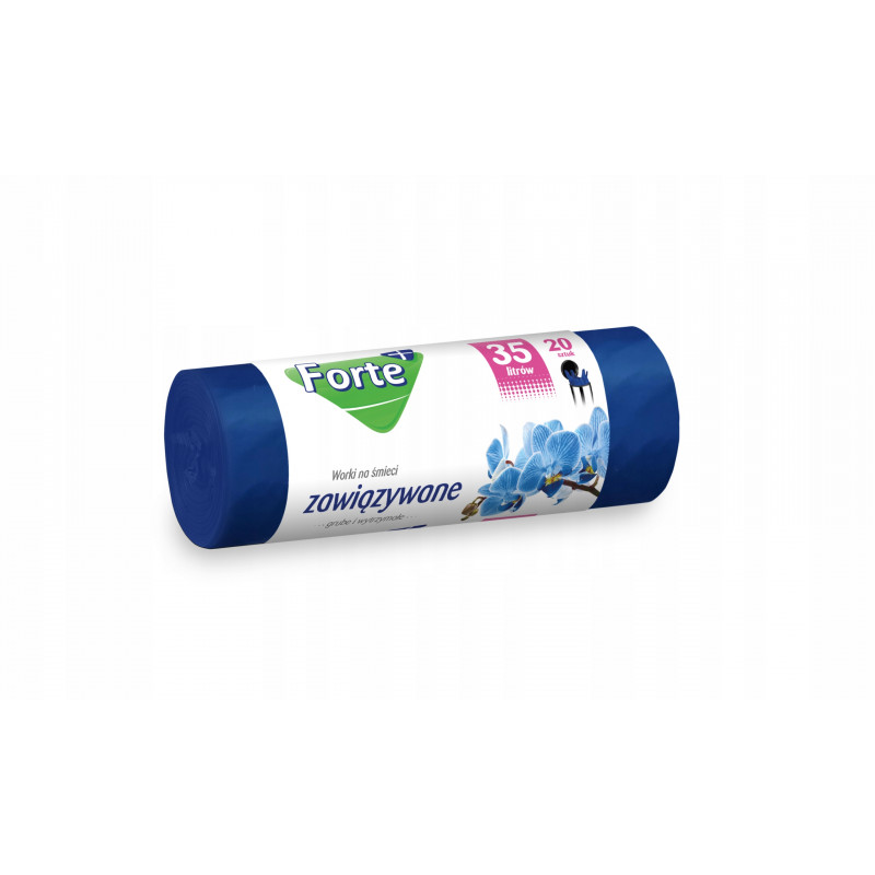 WORKI NA SMIECI FORTE LD 35L 20SZT WIAZANE
