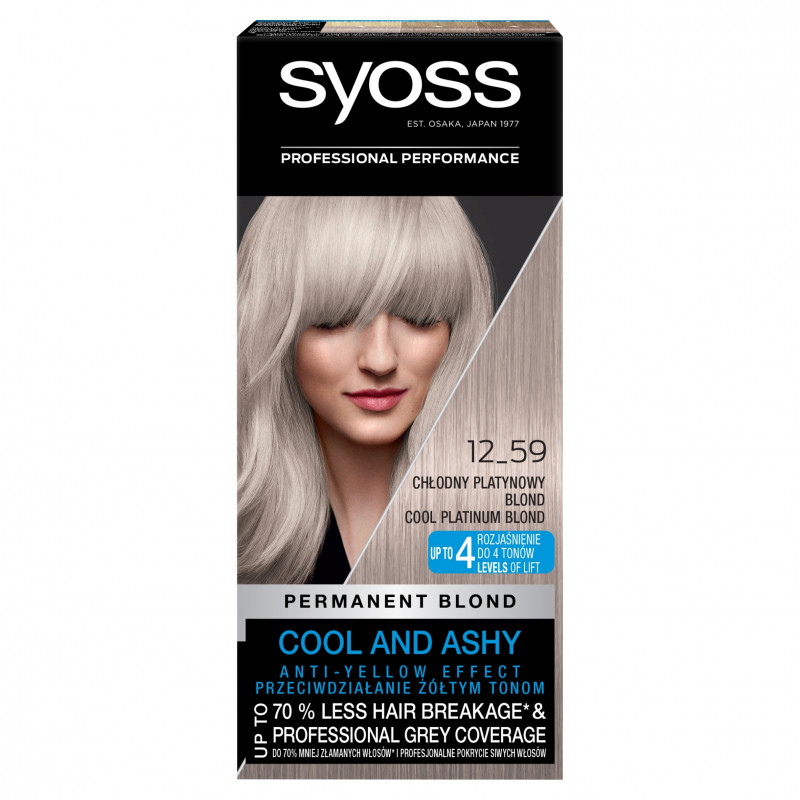 FARBA DO WŁOSÓW SAYOSS PLATYNOWY BLOND