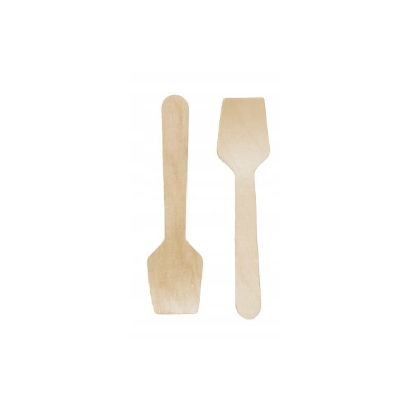 ŁOPATKA DO LODÓW DREWNO 9,5CM 100SZT