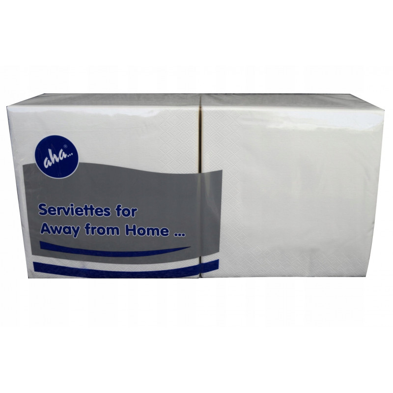 SERWETKI AHA 24X24 A200 BIALA