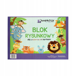 BLOK RYSUNKOWY A3/20 KOLOR...