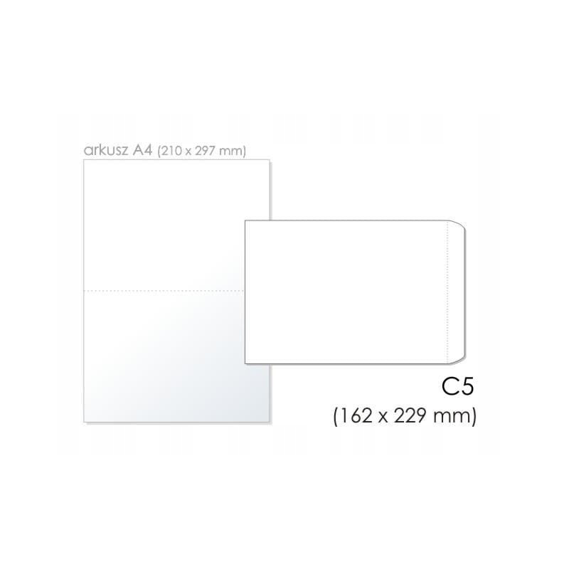 KOPERTA C5 BIAŁA 50SZT SK