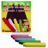 KREDA KOLOROWA KWADRAT 6SZT