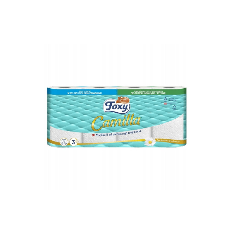 PAPIER FOXY RUMIANEK 8 SZT