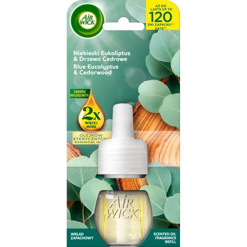 ZAPAS AIR WICK ELECTRIC 19ML EUCALIPTUS