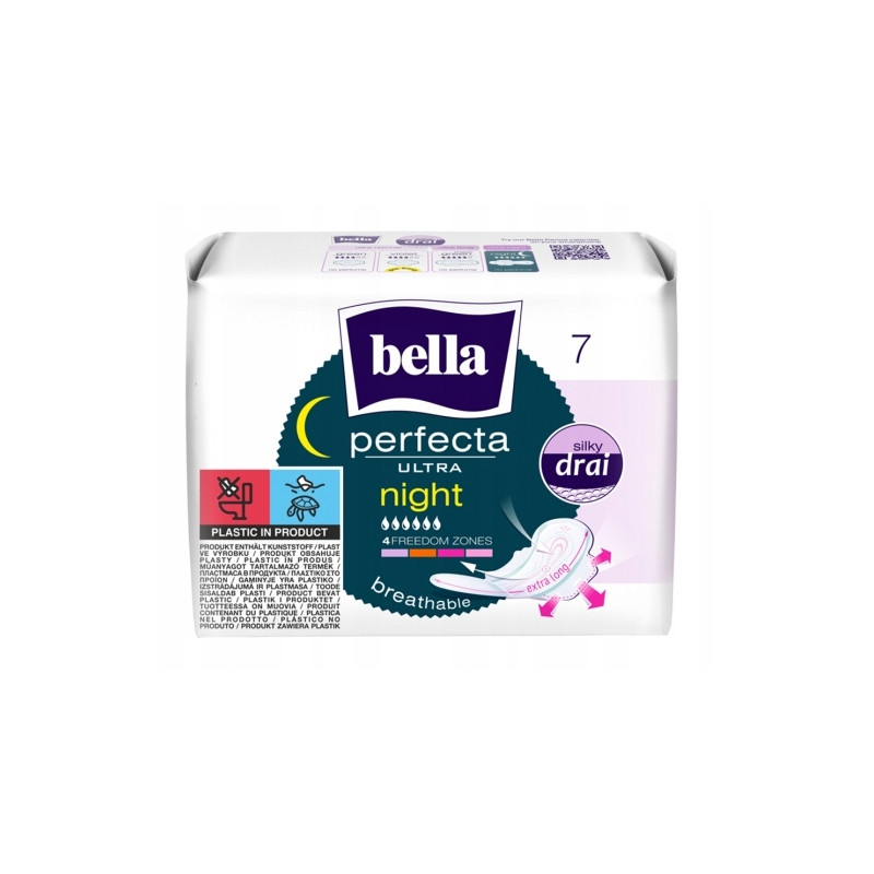 PODPASKI BELLA ULTRA NIGHT 7SZT
