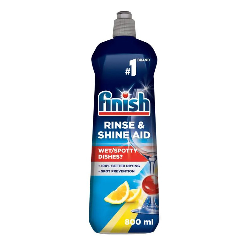 NABŁYSZCZACZ DO ZMYWAREK FINISH 800ML LEMON