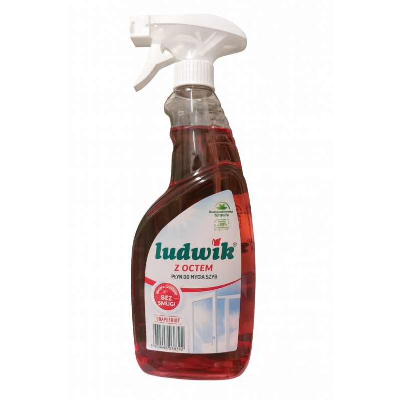 PŁYN DO MYCIA SZYB I GLAZURY 600ML SPRAY GRAPEFRUIT