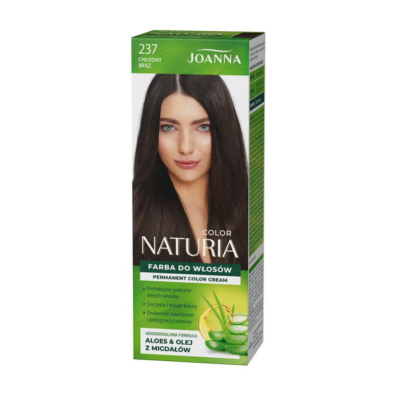 Joanna Naturia Color Farba do Włosów 237 Chłodny Brąz