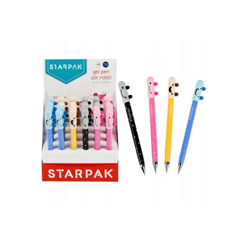 DŁUGOPIS GEL ROBBI STARPAK