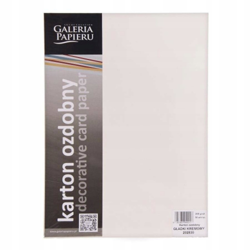 KARTON OZD. A4 KREM 200G GAL.PAP