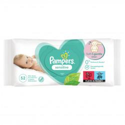 CHUSTECZKI PAMPERS BABY 52SZT SENSITIVE