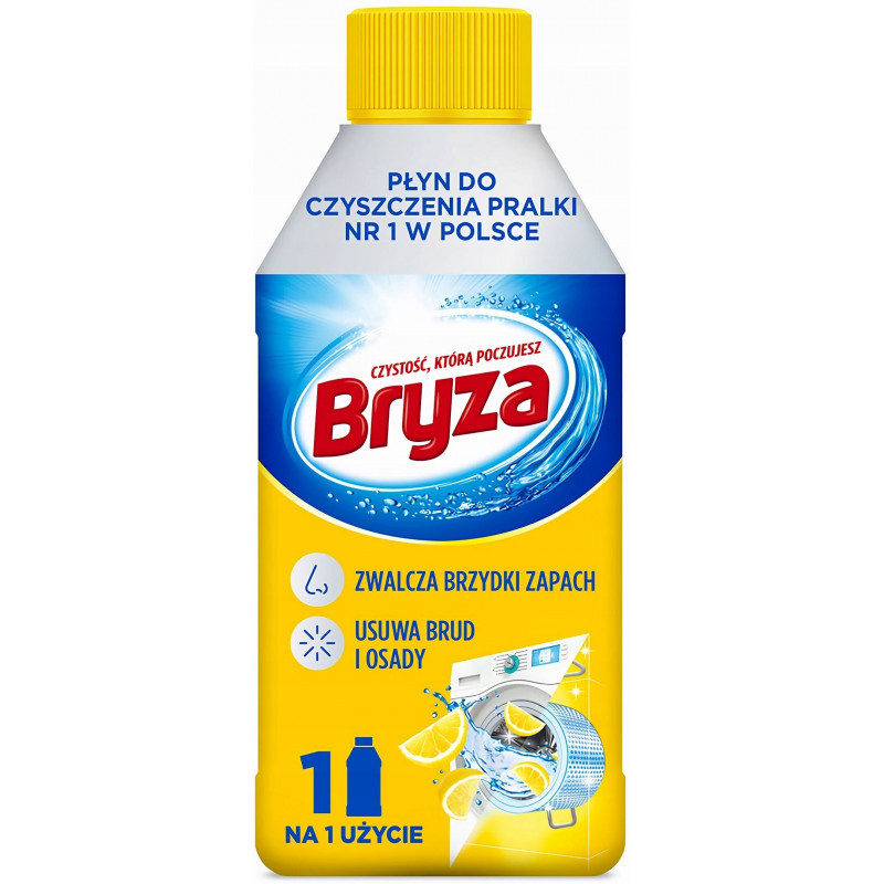 PŁYN DO CZYSZCZENIA PRALKI LEMON 250ML