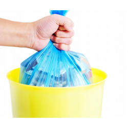 WORKI NA ŚMIECI Z TAŚMĄ 35L