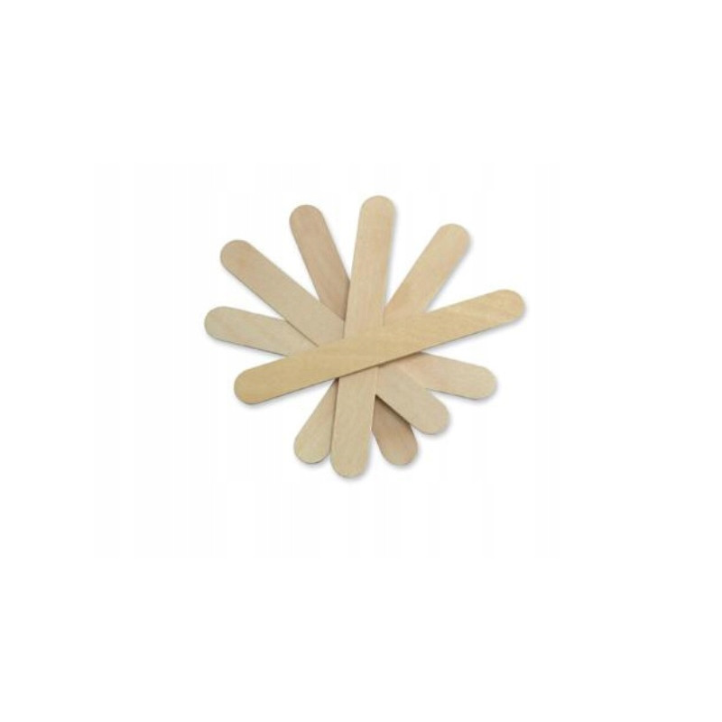 SZPATUŁKI DREWNO 100SZT