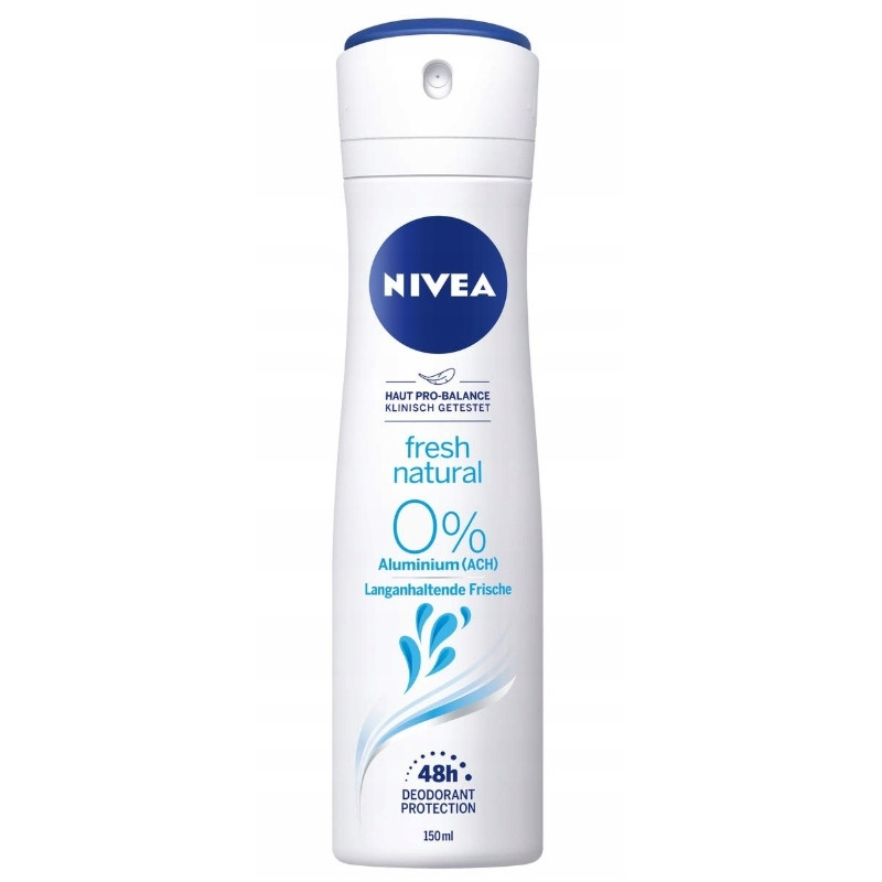 NIVEA DEO SPRAY WOM FRESH NATURAL 150ML