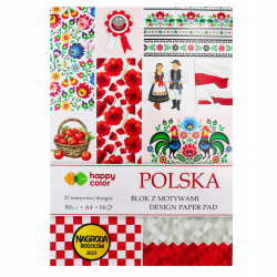 BLOK Z MOTYWAMI POLSKA 80G...