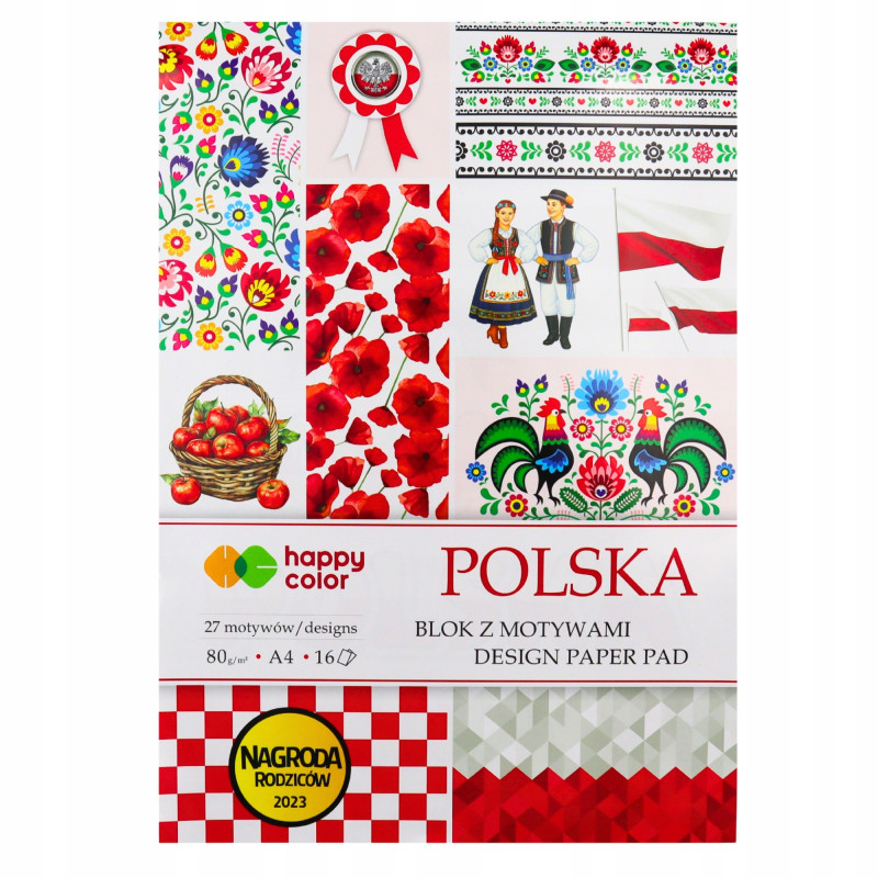BLOK Z MOTYWAMI POLSKA 80G A416SZT