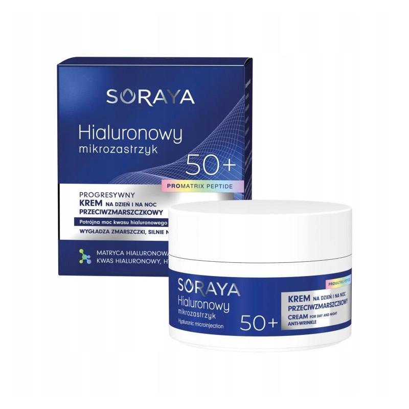 KREM SORAYA 50+ HIARULON