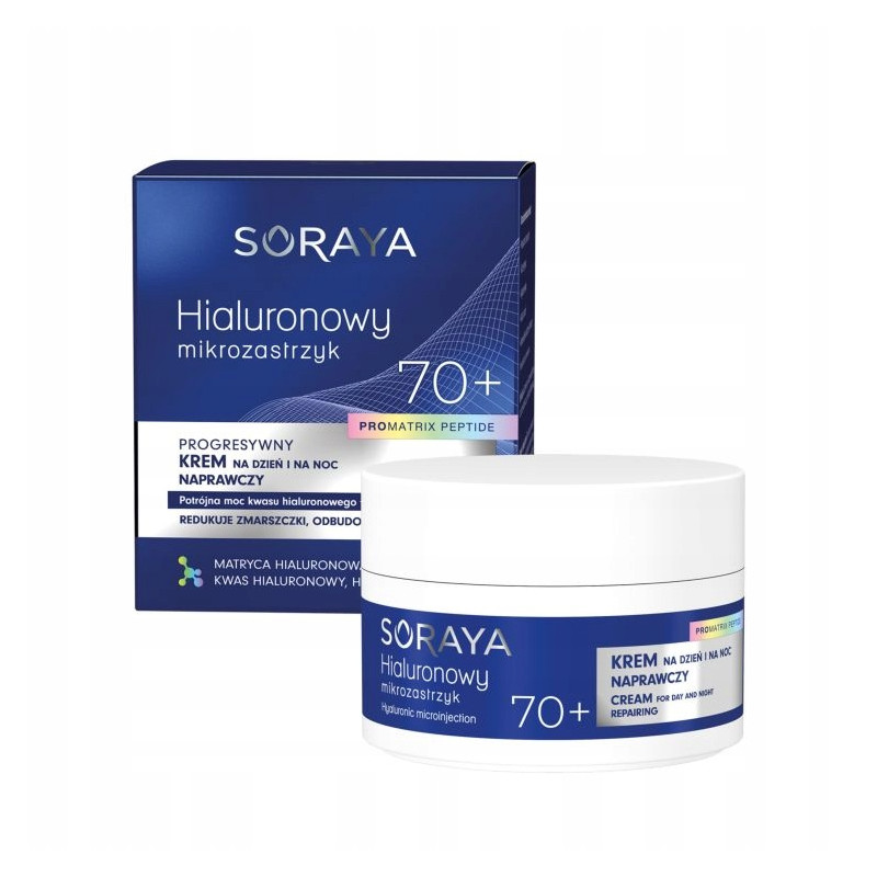 KREM DO TWARZY SORAYA 70+ HIARULON