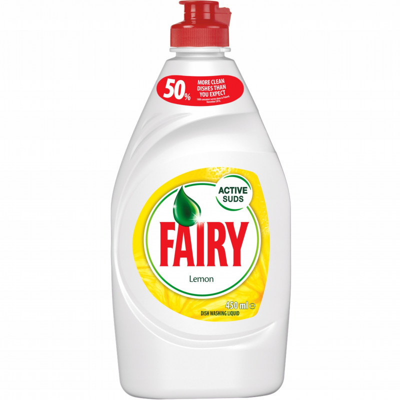 PŁYN DO NACZYŃ FAIRY 450ML AKTYWNA PIANA LEMON