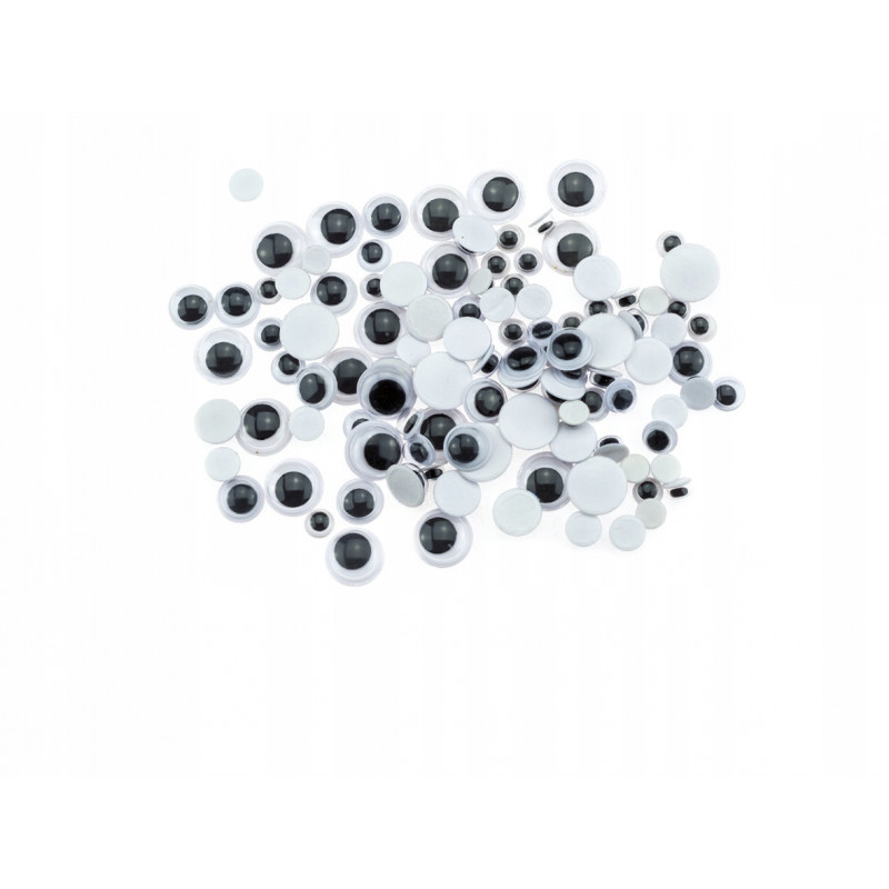 RUCHOME OCZKA MIX 102SZT