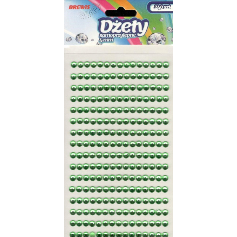DZETY SAMOPRZYL. 240SZT ZIELONE