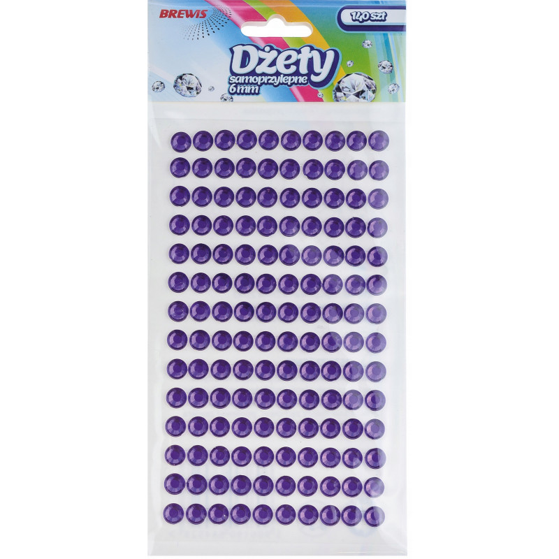 DZETY SAMOPRZ. 140SZT FIOLET