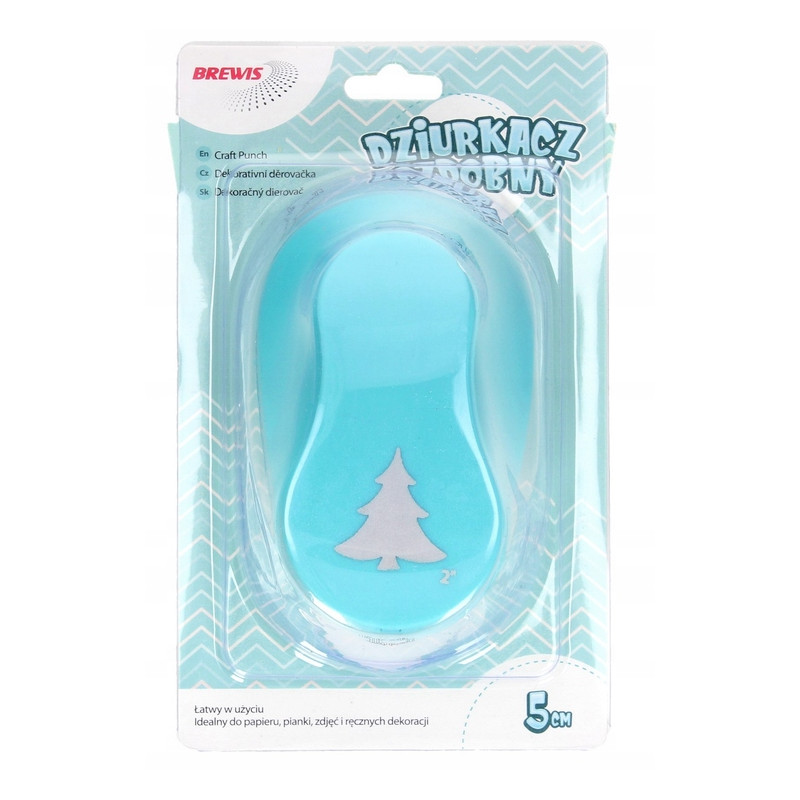 DZIURKACZ OZDOBNY 5CM CHOINKA