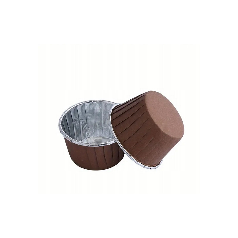 FOREMKI MUFINY 50/39 BRAZOWE 100SZT