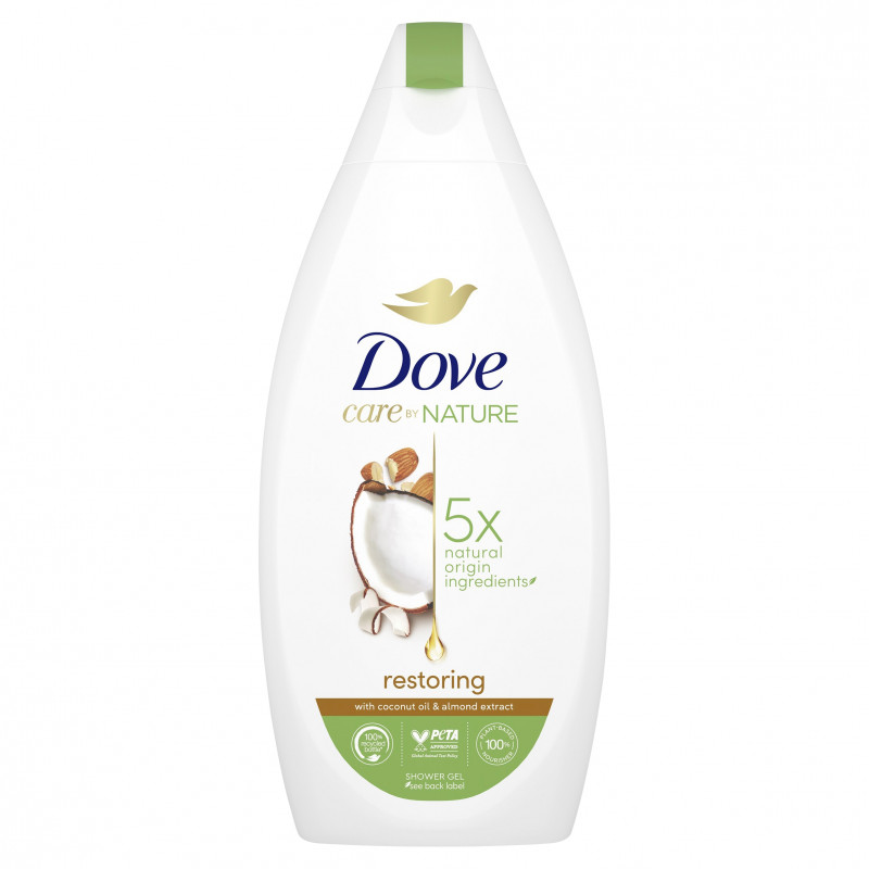 ZEL POD PRYSZNIC DOVE 400ML KOKOS