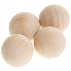 KULKI DREWNO NAT. 30MM BREWIS