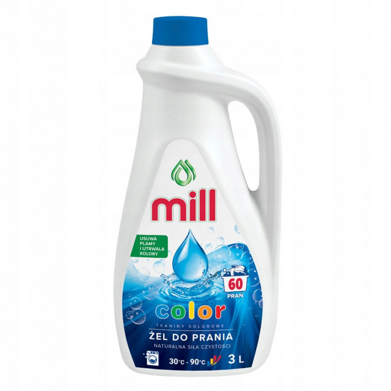 ŻEL DO PRANIA MILL 3L KOLOR