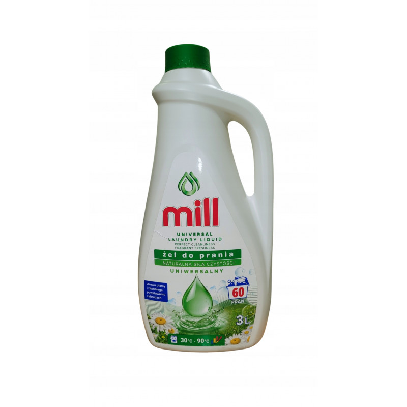 ŻEL DO PRANIA MILL 3L UNIWERSAL
