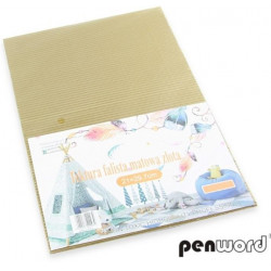 TEKTURA FALISTA A4 MATOWA...